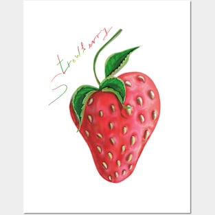 Strawberry Posters and Art